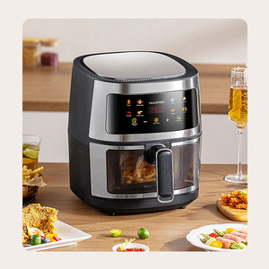 Nueva freidora de aire digital Freidoras de aire sin aceite de acero inoxidable con revestimiento antiadherente Comidas rápidas en minutos Horno de freidora de aire - Product Image 5