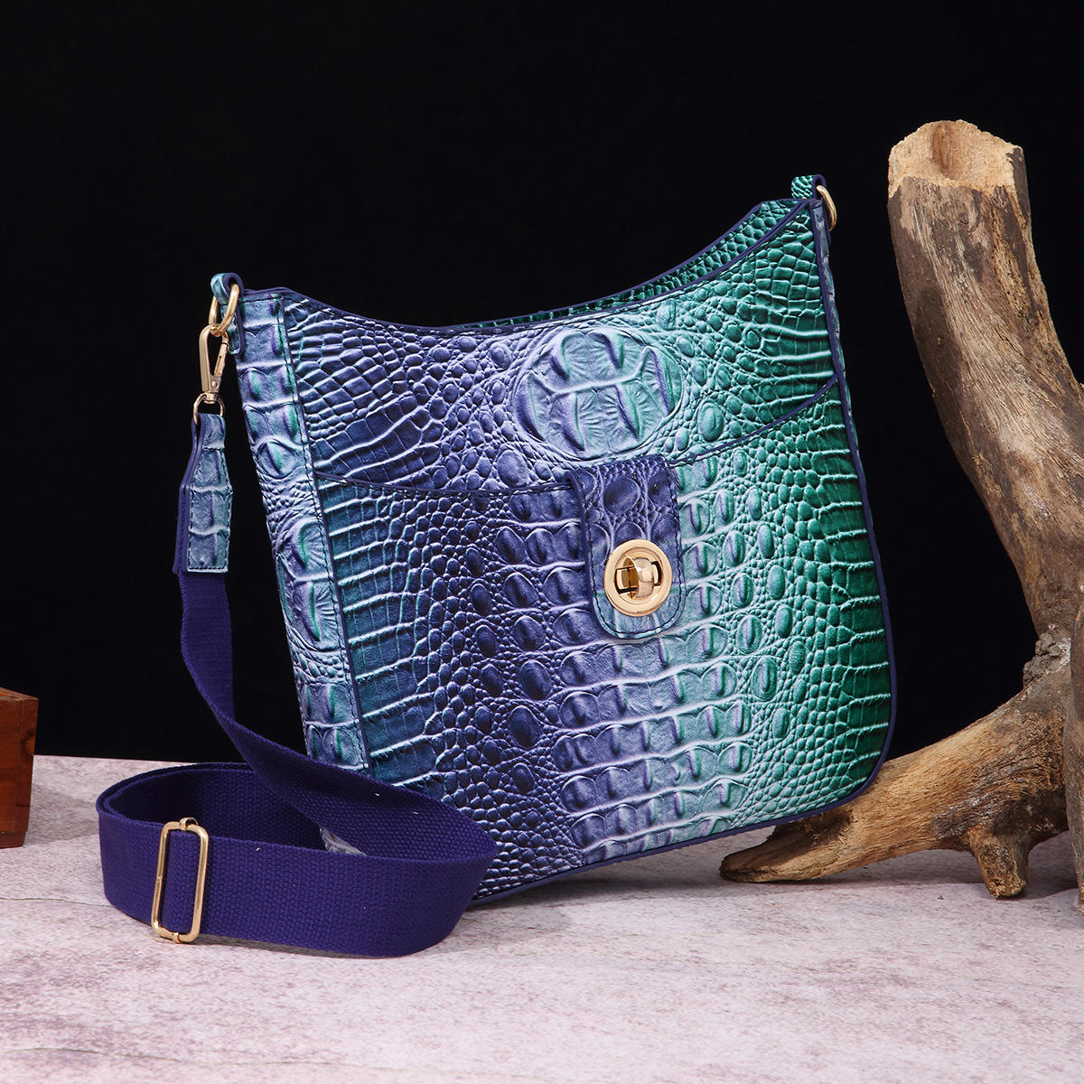 PG867 10# Rainbow Blue + Blue