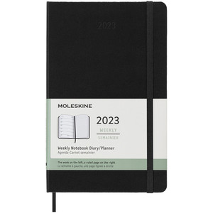 Moleskine 107754-3 Calendario Promocional de 12 Meses con Tapa Dura, Agenda Semanal Formato L - Product Image 1