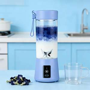 Portable Blender 400ml Battery-Powered Juicer with Turbo Mode BPA-Free Container Leak Proof & Easy-Cleaning - Product Image 5