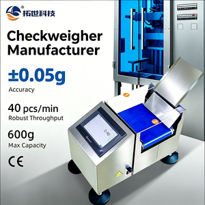 Automatic Checkweigher <b>Machine</b> for Small Pouch, High Dynamic <b>Weight</b> Checker, 0.05g Accuracy for Packaging Line TSC-JT03 As a Lea - Product Image 1