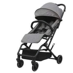 <span class=keywords><strong>Poussette</strong></span> de <span class=keywords><strong>luxe</strong></span> pour bébé, pliable à une main, lé<span class=keywords><strong>g</strong></span>ère et adaptée à la cabine de l'avion pour les tout-petits - Product Image 5