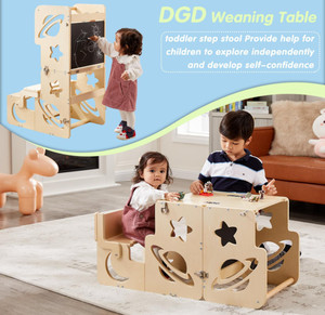 Meilleure vente tour d'apprentissage en bois Montessori pliable pour enfants tour debout pour tout-petit pour salle de bain et comptoir de cuisine - Product Image 5