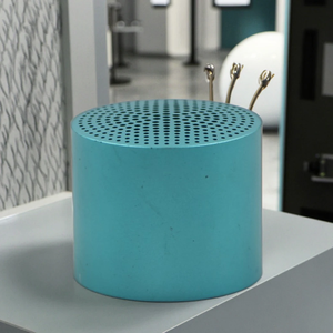 ポータブルオーディオデバイス用ミニ<span class=keywords><strong>Bluetooth</strong></span>スピーカーシェル円筒アコースティック穴あきデザイン - Product Image 2