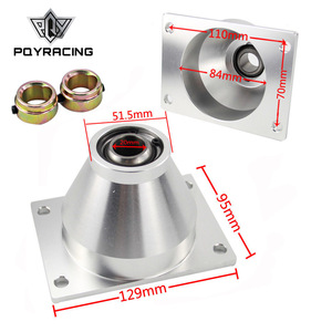 ฐานคันเกียร์อะลูมิเนียม Poyracing ขนาด 129x95 มม. สำหรับ Peugeot 106 - Product Image 1
