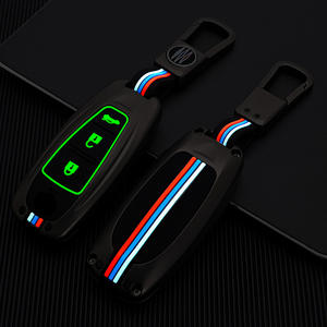 Accessoires automobiles Intérieur en alliage de zinc Housse de clé de voiture Porte-clé en silicone Convient pour <span class=keywords><strong>Suzuki</strong></span> Sport - Product Image 5