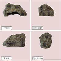 Ama-zon Offre Spéciale Cacher Cave Terrarium Cachette Reptile Accessoires Cave Pour Reptile Hamster Serpent Lézard Tortue Tortue