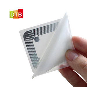 Inventory RFID Library Tag personalizzato formato 50*50mm RFID Chip Tag passivo RFID HF libri etichetta adesiva - Product Image 2