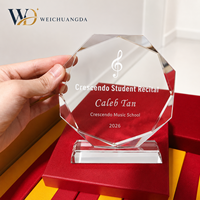 Plaque de récompense personnalisée en acrylique durable et imperméable, pour la reconnaissance des employés, les réalisations d'entreprise, les commémorations, personnalisable