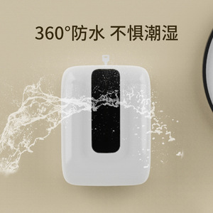 Fengjie Bathroom Paper Holder 28x37cm <b>Wall</b> Mounted No Drill Large Capacity Towel Dispenser - Product Image 3