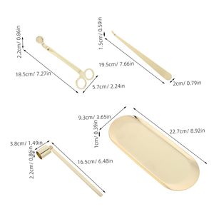 Ensemble d'outils d'aromathérapie en acier inoxydable durable de couleur personnalisée, ciseaux pour éteindre les bougies - Product Image 2