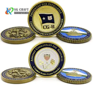 Benutzer definierte Souvenir Stempel Gold Alte Münzen Überzogen Gold Metall Messing Silber Herausforderung Münze Hersteller