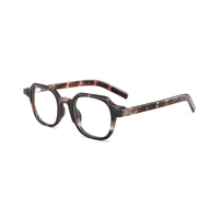 Gafas de lectura de acetato con montura completa cuadrada y gruesa, estilo vintage, color gris, para hombre y mujer
