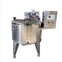 Pot pasteurisé de grand volume en acier inoxydable, prix d'usine