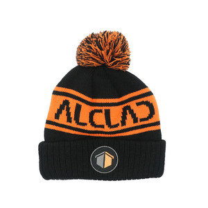 Warm Breathable Winter <b>Hats</b> Good Quality 100% Acrylic Knitted <b>Hat</b> With Custom Embroidery Logo <b>Pompom</b> Beanies Fashionable Design - Product Image 1