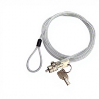 Candado de seguridad para portátil de alta calidad, cierre de cable delgado personalizado, a prueba de fuego, combinación de ordenador con contraseña