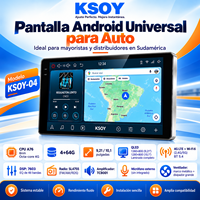 KSOY-04 Radio Android 1DIN 4 + 64G Para Coche Reproducteur De Carro Reproducteur De DVD De Autos Android Radio De Coche Android