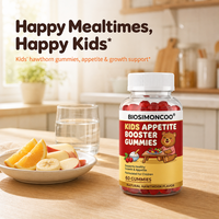Gummies à croquer Hawthorn sans sucre pour soutenir l'appétit des enfants, 60 unités, pour une croissance saine
