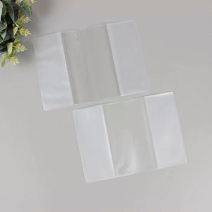 Custom Clear <b>Passport</b> Cover Soft Plastic <b>Passport</b> Holder PVC <b>Passport</b> <b>Wallet</b> with Card Holder - Product Image 2