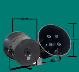 Loa còi loa công suất cao bao gồm 1000m từ 100W đến 400W trình điều khiển bộ khuếch đại công suất tùy chọn Tích hợp bộ khuếch đại công suất - Product Image 4