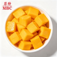MBC Automatische Mango Snijmachine voor de verwerking van vers en diepvries tropisch fruit met een snij- en zaagsysteem van roestvrij staal