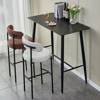 Tabouret de bar en acier inoxydable de style nordique moderne et luxueux pour usage domestique ou commercial