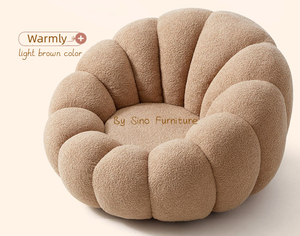 Sinofur 南瓜色旋转懒人躺椅组合式别墅套装 - Product Image 6