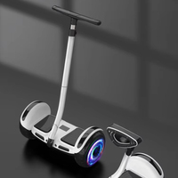 Meilleures ventes, scooter électrique pour enfants avec guidon, hoverboard tout-terrain de 10 pouces, lumière LED, haut-parleur, 36V 2.4AH