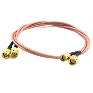 Câble coaxial RF RG316 50 Ohm OEM ODM 20cm 40cm 50cm SMA <span class=keywords><strong>M</strong></span>âle vers SMA <span class=keywords><strong>M</strong></span>âle/Femelle - Product Image 1
