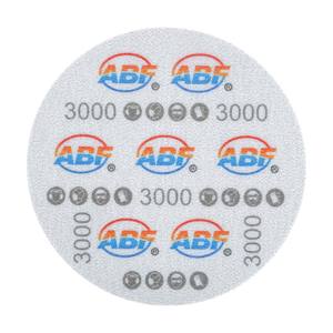 Werkseitig angepasste 3m Trizact Hookit 3000 Grit Hakens ch laufen scheiben Feines Siliziumkarbidschaum-Schleif scheiben Poliers chleif papier - Product Image 4