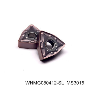 Inserto de Carburo para Torno CNC DNMACT WNMG080412, Forma Rómbica, Fijación con Tornillo - Product Image 4