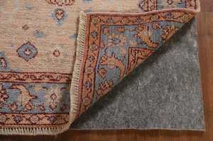 Haute demande 8x10ft pêche Oushak tapis d'accent turc tapis de laine fait à la main teinture végétale coton moderne 10mm tapis personnalisables maison - Product Image 4