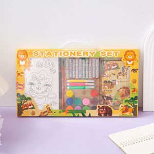 <span class=keywords><strong>Set</strong></span> Regalo di Pittura ad Acquerello con Cartoni Animati, Pastelli, Libri da Colorare, Kit Artistico <span class=keywords><strong>per</strong></span> Graffiti, Materiali Educativi <span class=keywords><strong>per</strong></span> Disegno <span class=keywords><strong>per</strong></span> <span class=keywords><strong>Bambini</strong></span> - Product Image 2