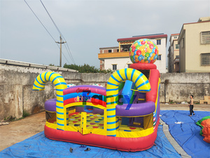 สไลเดอร์เป่าลมขนาดใหญ่สำหรับเด็กสไลเดอร์สูบลมได้ขนาดใหญ่ฤดูร้อน - Product Image 2