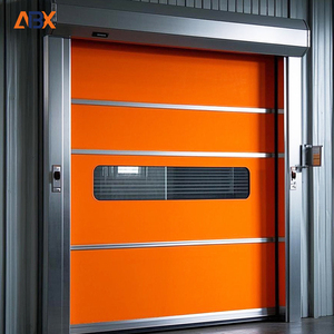 <span class=keywords><strong>Porte</strong></span> roulante industrielle en PVC résistante au vent à grande vitesse pour garage, prix de gros - Product Image 1
