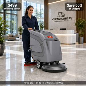 เครื่องขัดพื้นอุตสาหกรรมขนาดกะทัดรัด EU CleanHorse X1 พร้อมแปรงขนาด 19 นิ้ว รุ่นประหยัด ไม่มีแบตเตอรี่ เหมาะสำหรับร้านค้าปลีก สำนักงาน ราคา 499 ดอลลาร์ - Product Image 2
