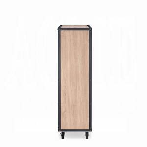 Armoire portable à 5 tiroirs en chêne clair patiné DB avec un design élégant - Product Image 4