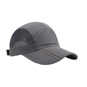 Mùa hè ngoài trời nhanh khô lưới thể thao Mũ bóng chày cho nam giới Duckbill cap cho phụ nữ bán buôn Đồng bằng dù để che nắng - Product Image 1