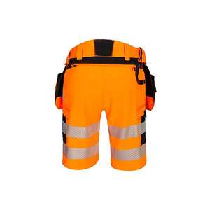 PORTWEST - DX446OBR44 DX4 Hi-Vis Holster Pocket short orange/noir-EAN 5036108394067 HI-VIS WORKWEAR - Product Image 2