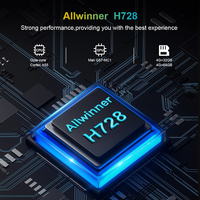 Nuevo Reproductor Multimedia de Alto Rendimiento H728 Octa Core 1000M Lan 5G Wifi6 de Alta Velocidad, 4GB RAM, 32GB/64GB ROM, TV BOX 8K con Android 14