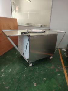 Coupe-gâteau rond pour <span class=keywords><strong>boulangerie</strong></span>, coupe-brownie au fromage, diviseur de gâteau triangulaire, trancheuse à pain, machine à découper les gâteaux automatique - Product Image 3