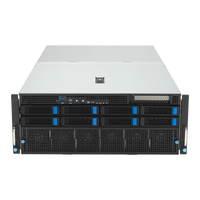 Serveur en rack 4U ESC8000-E11 8x3.5" 2.5" double socket GPU alimenté par des processeurs Intel Xeon de 5e génération 4x3000W PSU en stock