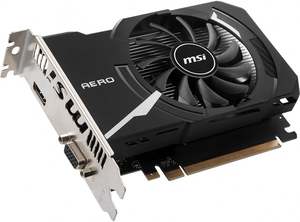 MSI Gaming GeForce GT 1030 2GB GDRR4 64-bit HDCP Support DirectX 12 ITX OC <strong>Graphics</strong> <strong>Card</strong> (GeForce GT 1030 AERO ITX 2GD4 OC) - Product Image 4