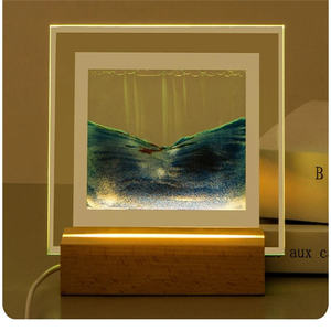 Vente en gros de <span class=keywords><strong>sable</strong></span> de haute qualité image <span class=keywords><strong>magique</strong></span> paysages de <span class=keywords><strong>sable</strong></span> en mouvement art de <span class=keywords><strong>sable</strong></span> mouvant coloré peinture <span class=keywords><strong>sablier</strong></span> lumière led pour bureau - Product Image 4