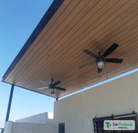 Panneaux et panneaux muraux de couverture de plafond en plastique composite en bois WPC
