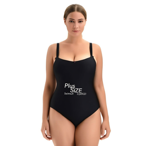 ชุดว่ายน้ำวันพีซขนาดพลัสไซส์ ควบคุมสัดส่วนหน้าท้อง ชุดชายหาดแบบอนุรักษ์นิยม ชุดว่ายน้ำเซ็กซี่โมโนกินี SQ69020 - Product Image 2