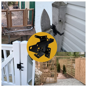 Nhiệm vụ nặng nề tráng thép carbon tự động trọng lực cổng chốt đòn <span class=keywords><strong>b</strong></span>ẩy hàng rào cổng khóa cho cổng hồ <span class=keywords><strong>b</strong></span>ơi an toàn hàng rào vườn ngoài trời - Product Image 4