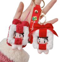 Personnalisé 10CM Mignon Idol Kpop En Peluche En Peluche Coton Corps Couché Et Assis Poupée En Peluche Porte-clés Animal Jouet
