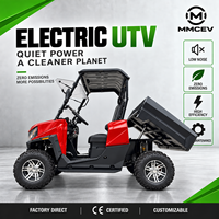 UTV électrique à quatre roues motrices adapté aux fermes et aux ranchs, buggy tout-terrain pour la chasse