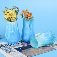 Early Riser DIY Vase moule Grand porte-stylo Cristal dégoulinant moulage Silicone moule Résine Gypse Décor À La Maison Creative À La Main